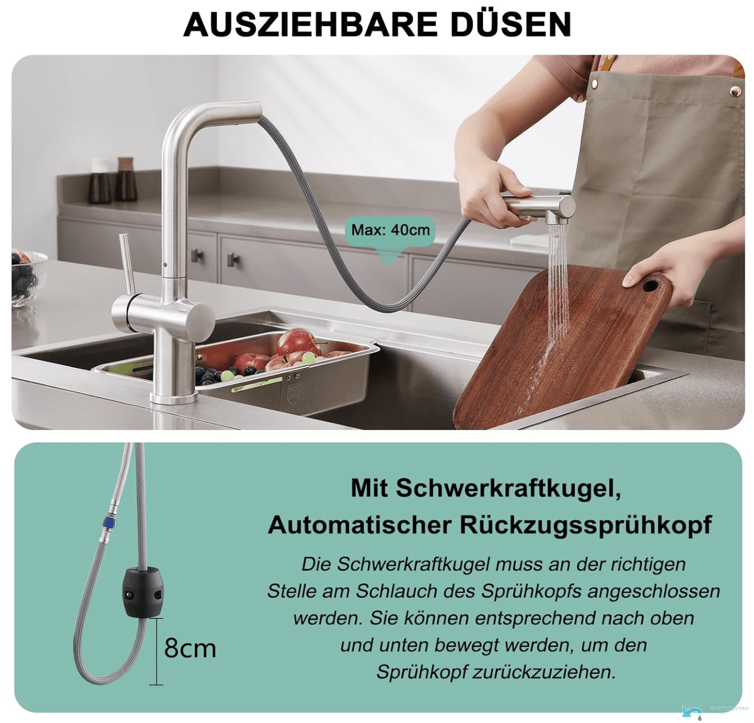 Ausziehbrause