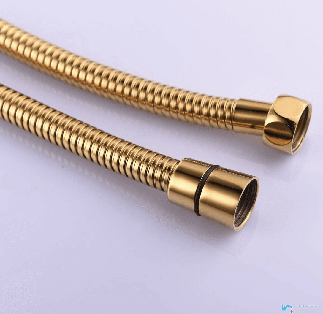 Brauseschlauch EYN ZC1008 in Gold für Handbrausen