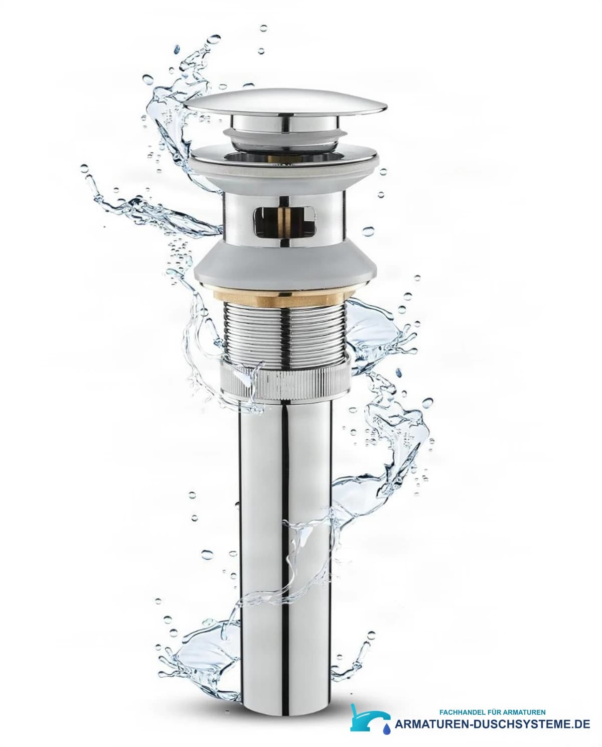Waschbecken-Ablaufventil SBP1658 in glänzendem Chrom