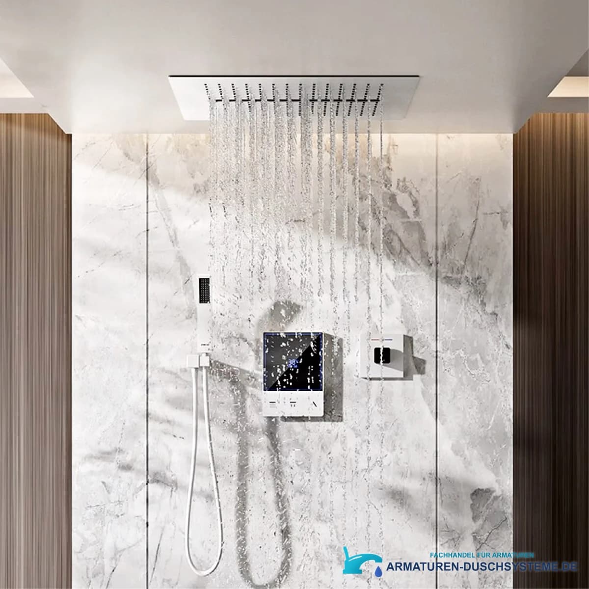 Unterputz-Duschsystem ELITE EDITION mit Thermostat BCS1721 in Chrom