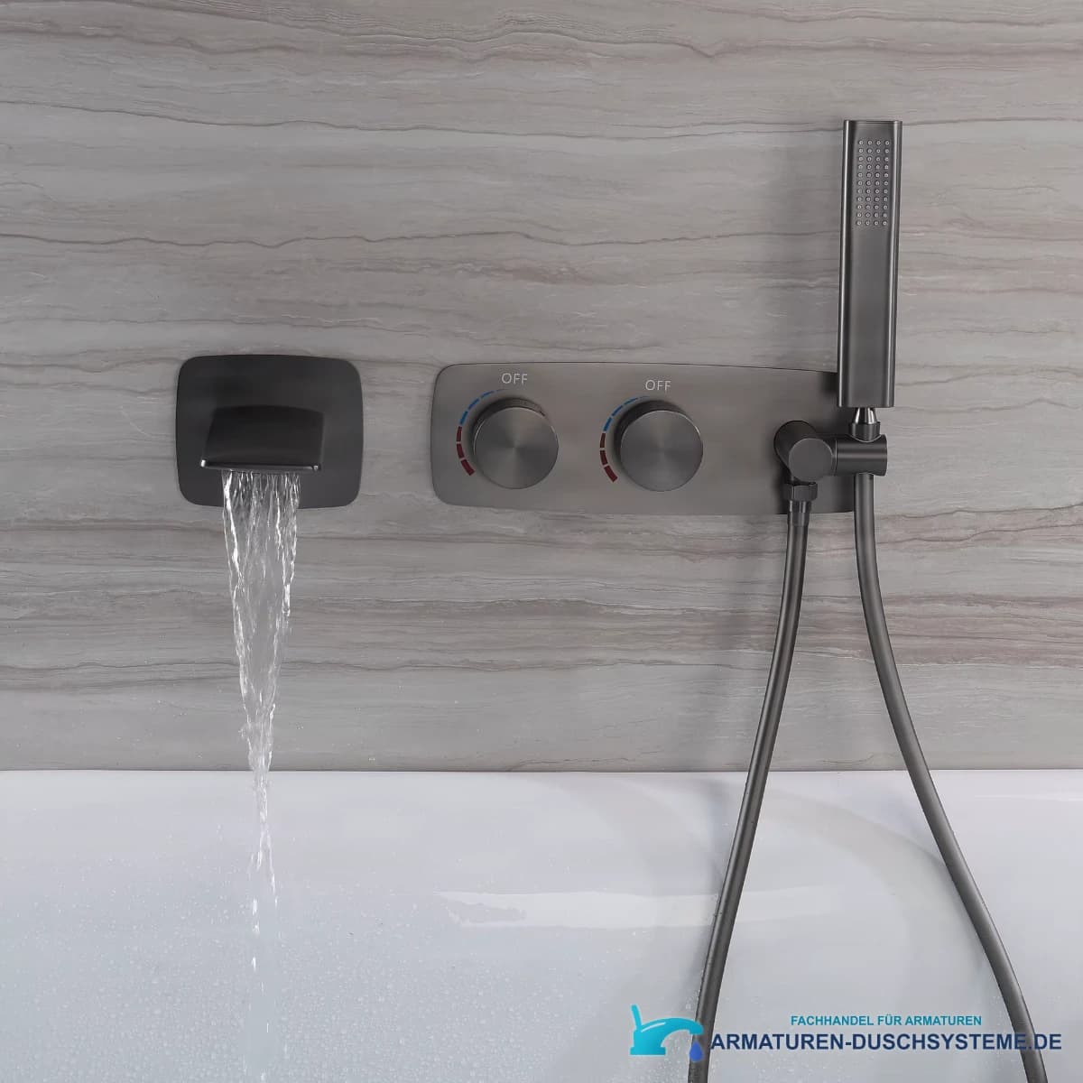 Wasserfallauslauf